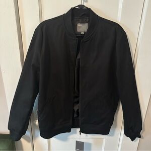 ASOS Men’s Black Bomber Jacket, Size Medium, New with Tags